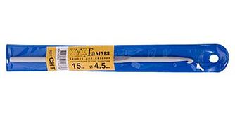 Крючок для вязания металл d 2.0-3.50 мм 15 см "Gamma"
