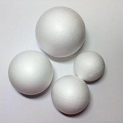 Заготовки шары из пенопласта 12 см