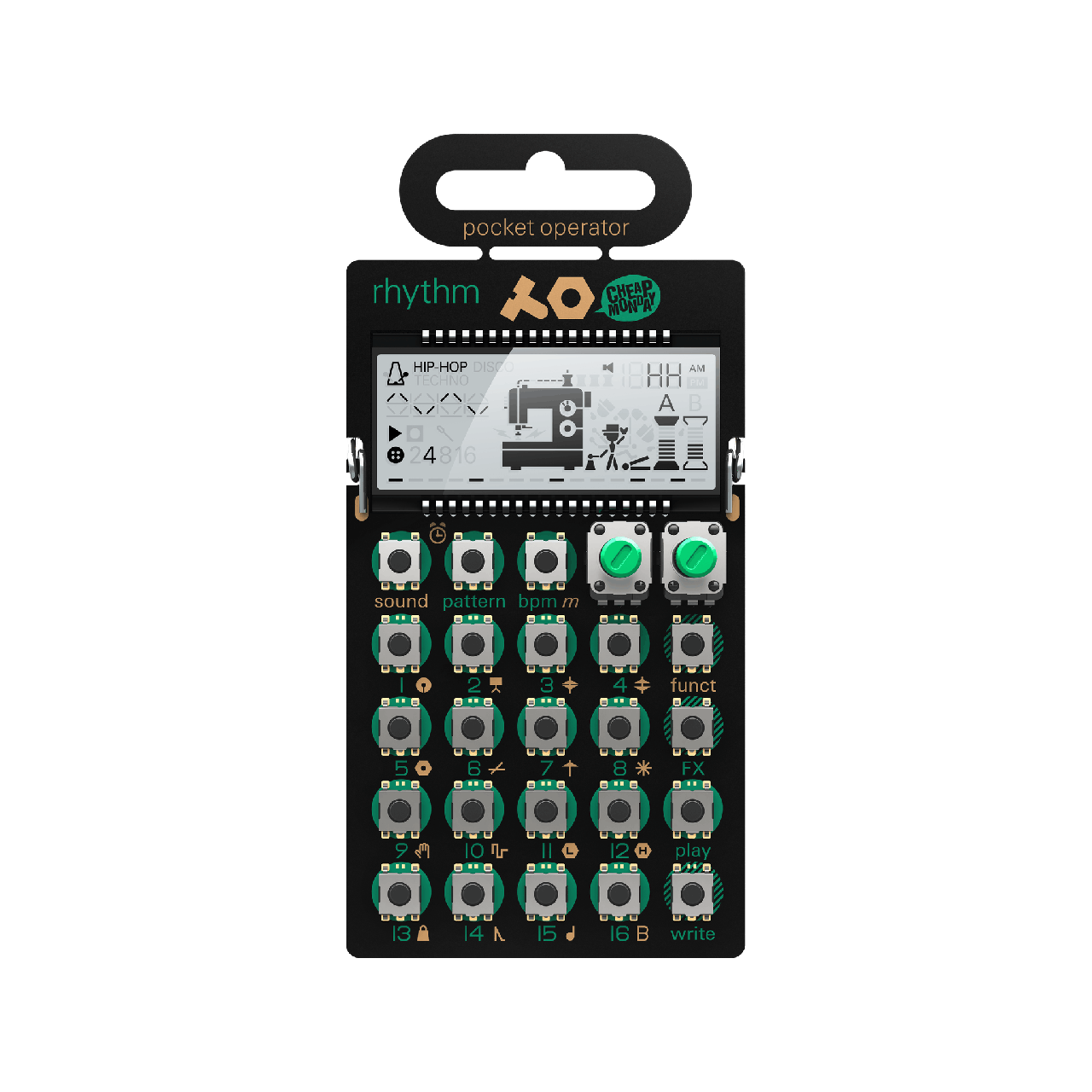 Синтезаторный модуль Teenage Engineering PO-12 rhythm