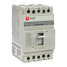 Автоматический выключатель ВА-99 125/20А 3P 
25кА EKF PROxima