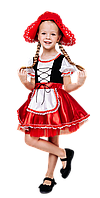 Карнавальный костюм детский Красная Шапочка Пуговка 2066 к-20, фото 1
