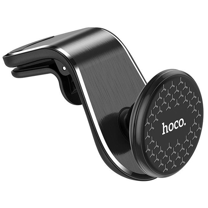 Автомобильный магнитный держатель для телефона на воздуховод HOCO CA59, черный 555392
