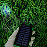 Внешний аккумулятор на солнечных батареях Solar Сharger 5000mAh Чёрный, фото 7