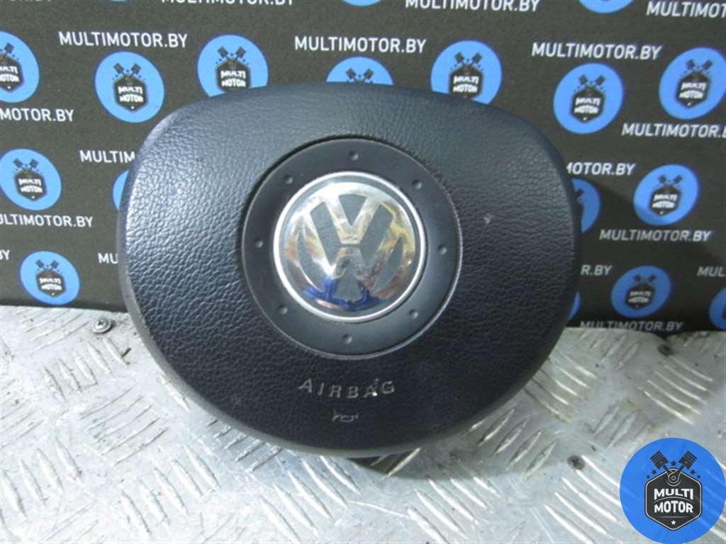 Подушка безопасности водителя Volkswagen Touran (2003-2008) 1.6 i 2005 г. - фото 1 - id-p154210313