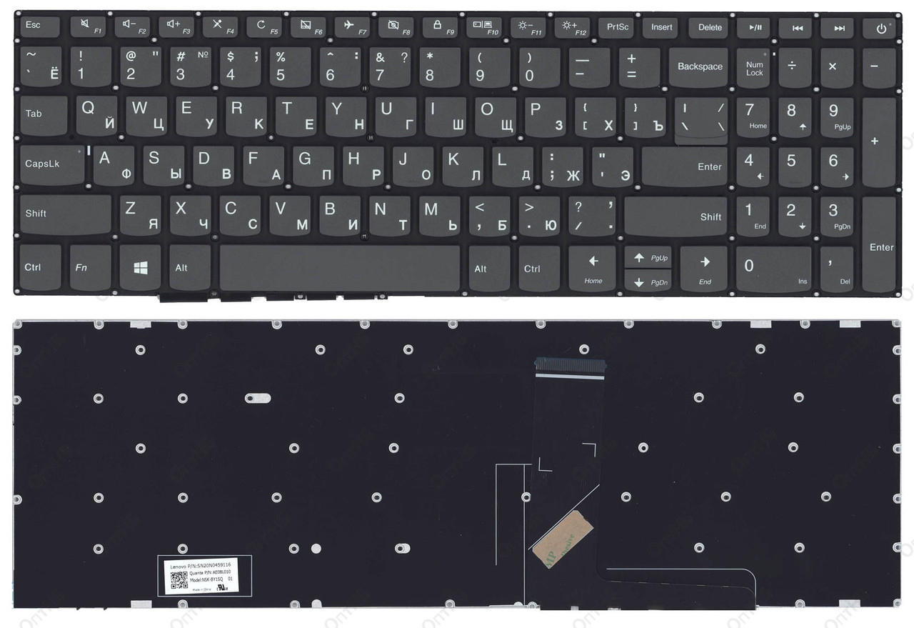 Клавиатура для ноутбука Lenovo (Леново) IdeaPad 320-15, 320-17 (320-15AST,  320-15IKB, 320-15ISK,320-15ABR, 320-15IAP) не работает клавиатура? Ремонт  (замена), установка клавиатуры Lenovo (Леново) 320-15, 320-17