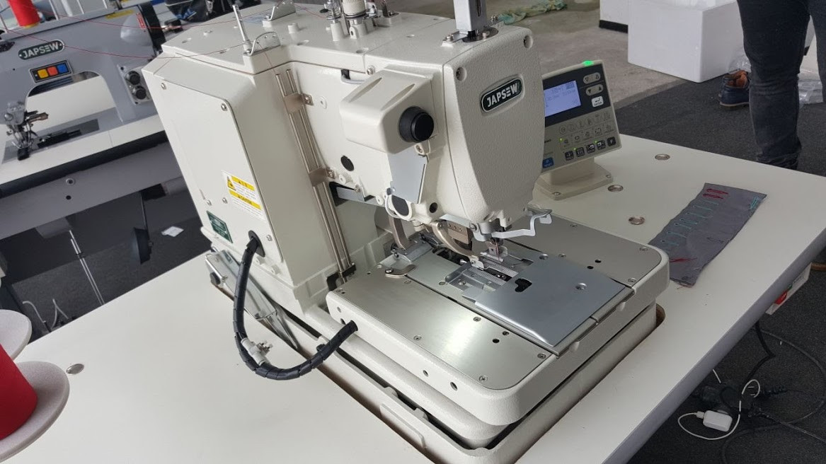 Japsew J-9820-01 промышленная швейная машина для изготовления петли с глазком - фото 3 - id-p147570733