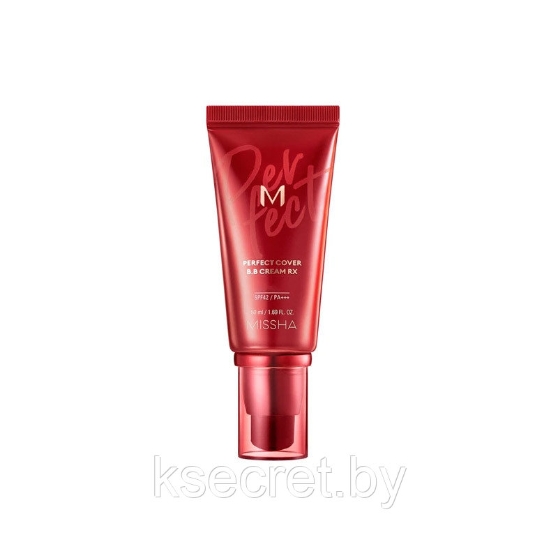 BB-крем MISSHA M Perfect Cover BB Cream RX (No.21/Light Beige) 50мл - фото 1 - id-p154223723