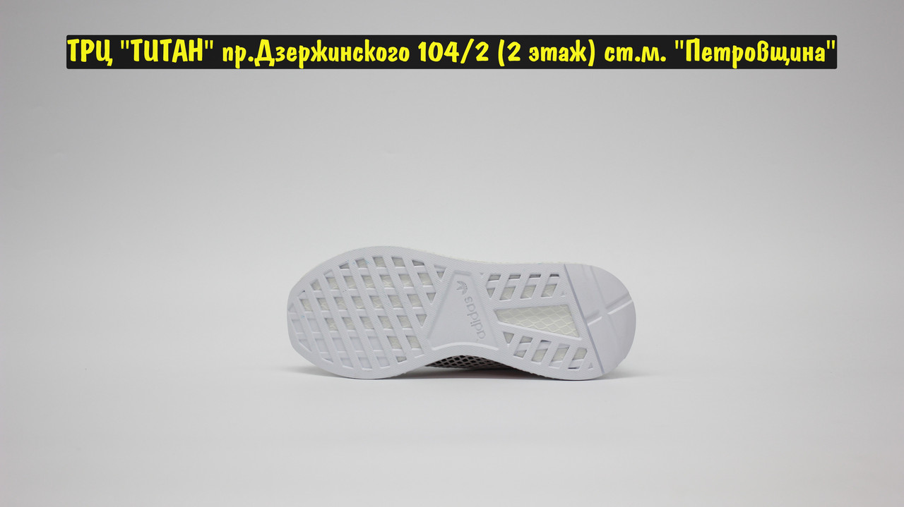 Кроссовки Adidas Deerupt Runner White Black Mint - фото 4 - id-p154225699