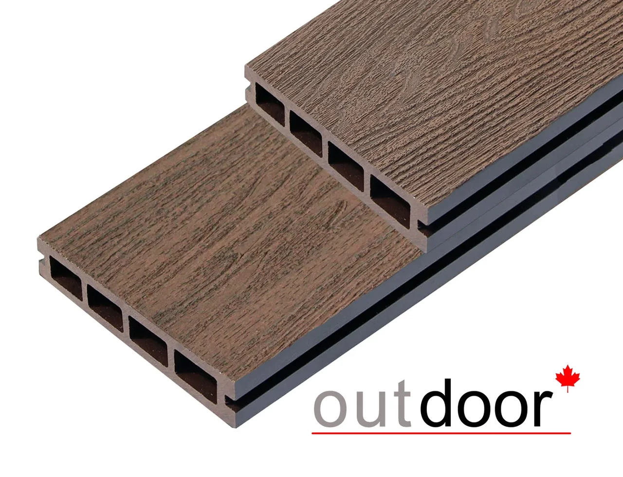 Террасная доска ДПК Outdoor 3D 150*25*4000 мм. HAVANA/ARIZONA BROWN коричневая микс