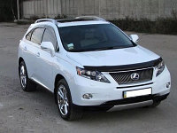 Дефлектор капота SIM Lexus RX III 350/450 c 2009. РАСПРОДАЖА