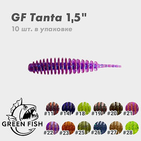 СИЛИКОНОВАЯ ПРИМАНКА GREEN FISH TANTA 1,5”