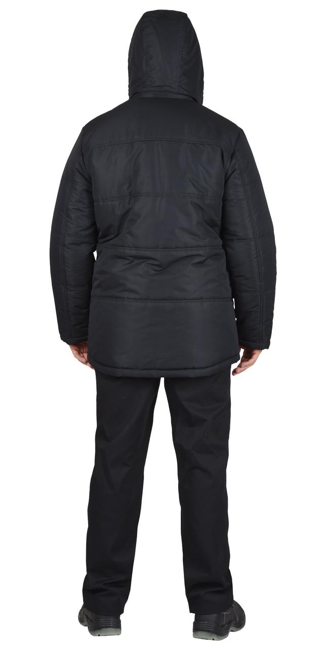 Куртка "Сириус-Кайман" черная, подкладка флис - фото 2 - id-p127417619