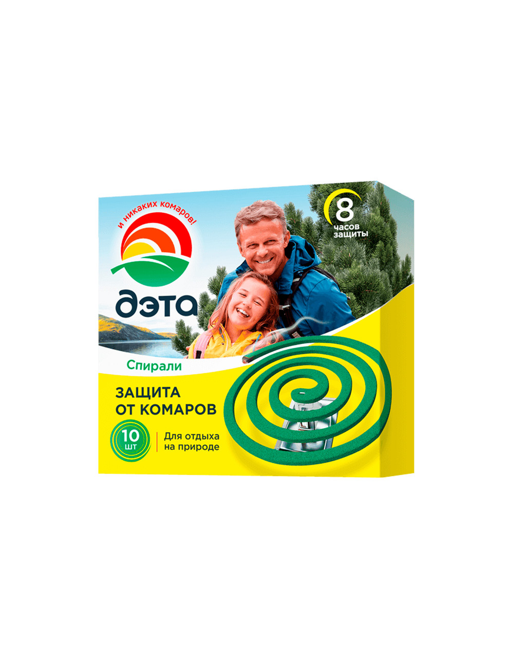 Спирали INSECTO ДЭТА от комаров в коробке 10 спиралей (уп.х60)