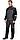 Костюм мужской летний «СИРИУС-ФАВОРИТ-МЕГА» куртка и брюки, серый с черным, СОП, фото 3