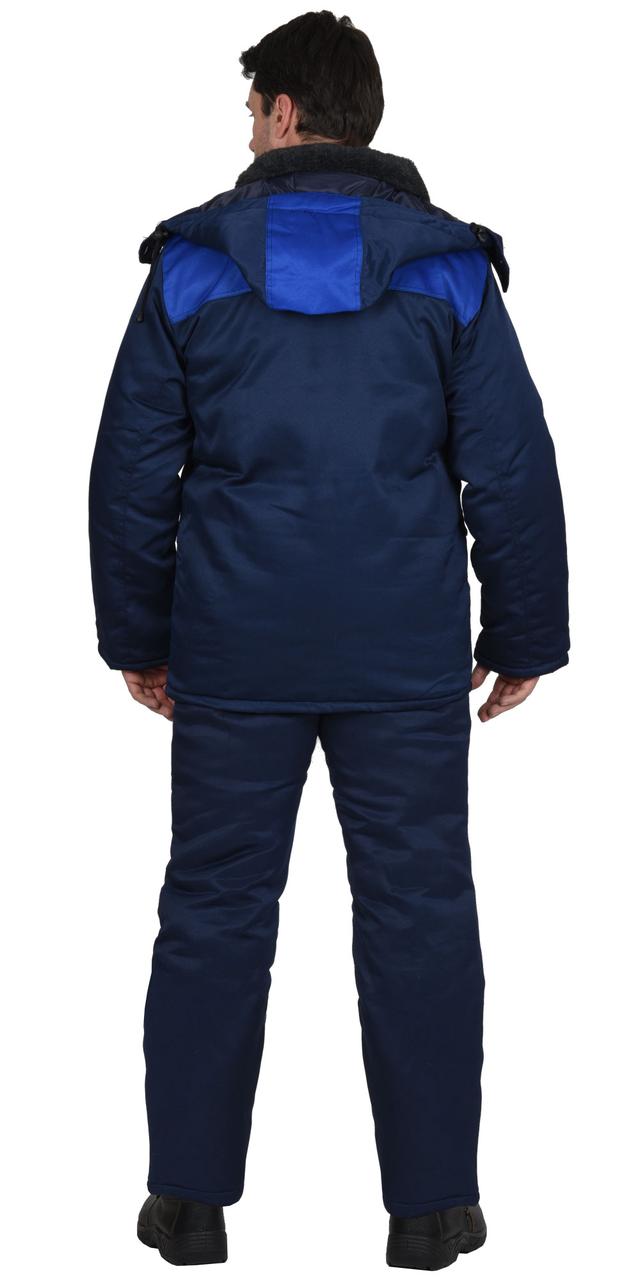 Куртка СИРИУС-ПРОФЕССИОНАЛ синяя с васильковым - фото 2 - id-p127416243