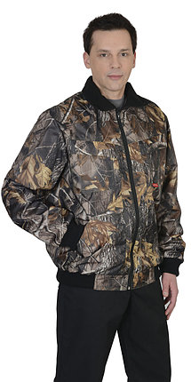 Куртка "СИРИУС-Пикник" демисезон.укороченная (тк. Оксфорд) КМФ Осенний лес, фото 2