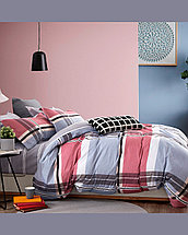 Комплект постельного белья (Иваново) Семейный макси сатин цветной ТМ Европа, плотн.120г/кв.м. (ЧЗ), фото 2