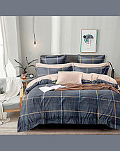 Комплект постельного белья (Иваново) Семейный макси сатин цветной ТМ Европа, плотн.120г/кв.м. (ЧЗ), фото 3