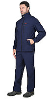 Куртка "СИРИУС-Азов" синяя софтшелл укороченная без капюшона, фото 1