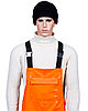 Костюм рыбака Fisherman`s WPL (500 гр/м2) оранжевый, фото 4
