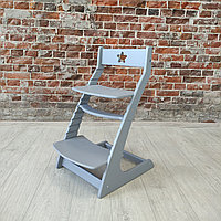 Растущий регулируемый стул «Ростик»  Окраска в цвет, Серый