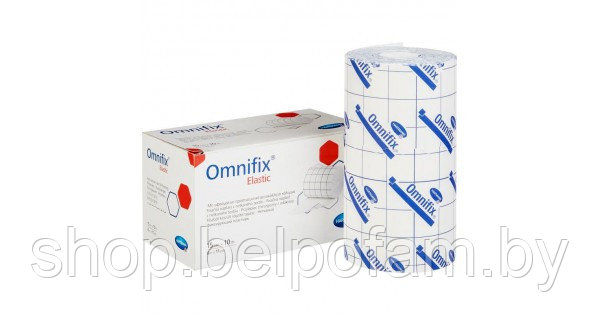 Пластырь нетканый фиксирующий OMNIFIX ELASTIC 15 см х 10 м - фото 1 - id-p154240756