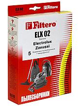 Комплект бумажных пылесборников (5 шт) Filtero ELX 02 (5) Standard, для пылесосов ELECTROLUX, PHILIPS
