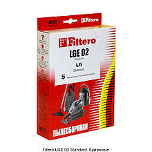Комплект бумажных пылесборников (5 шт) Filtero LGE 02 (5) Standard, для пылесосов LG