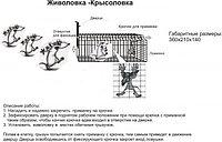 Живоловка для крыс своими руками чертежи и размеры