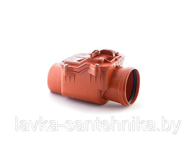 Клапан обратный (ø110) РосТурПласт для наружной канализации