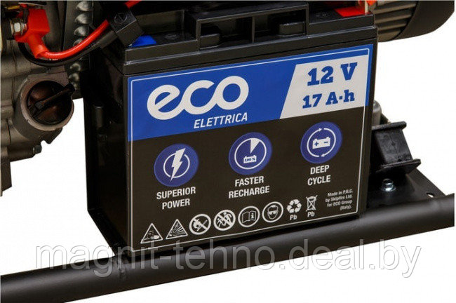 Бензиновый генератор ECO PE-9001E3FP - фото 4 - id-p154256726