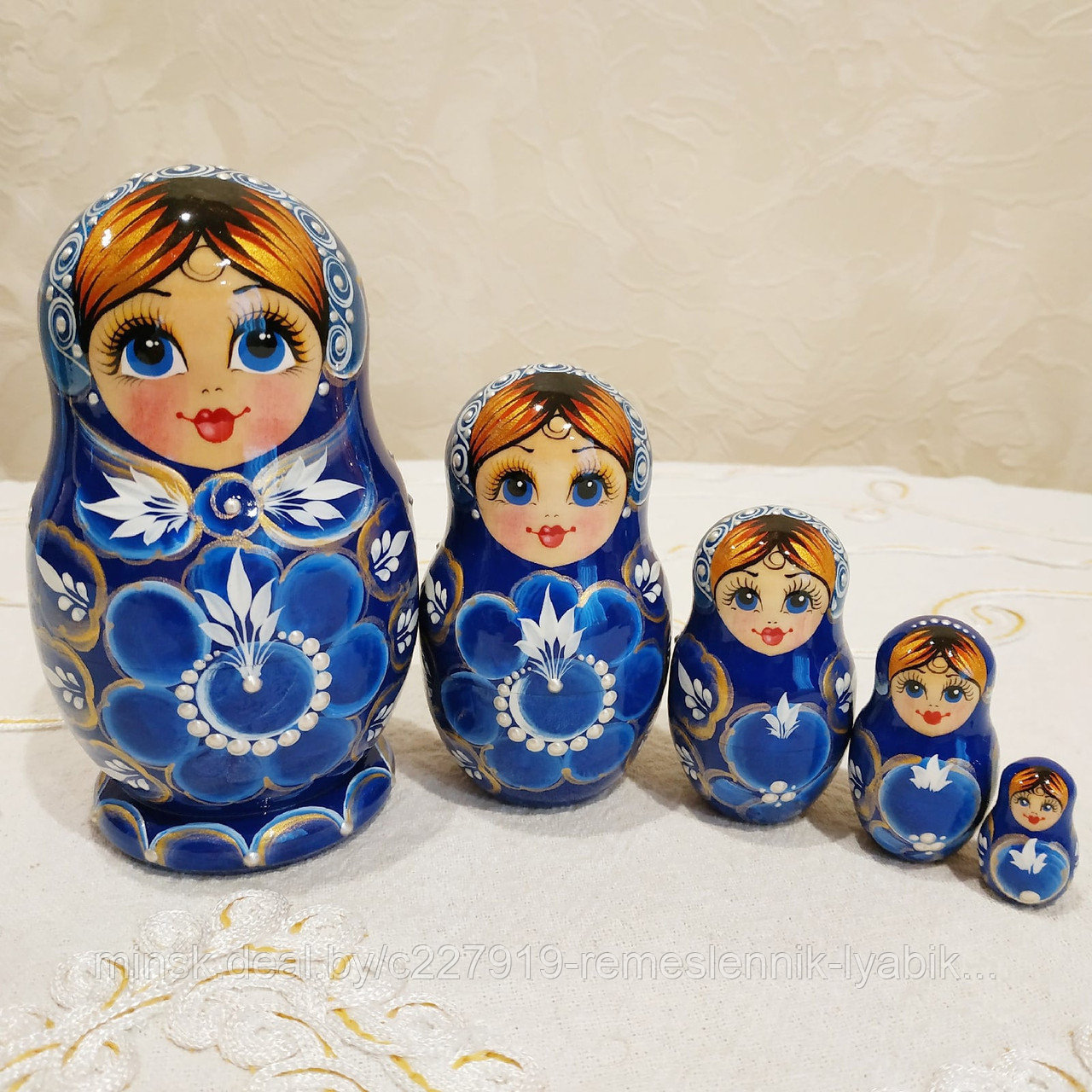 Матрёшка на 5 частей! Ручной работы!