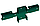 Кронштейн крестообразный с полимерным покрытием (Х-образный), фото 2