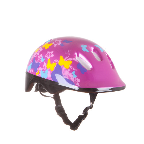 Шлем  с регулировкой AC фиолетовый/желтый
