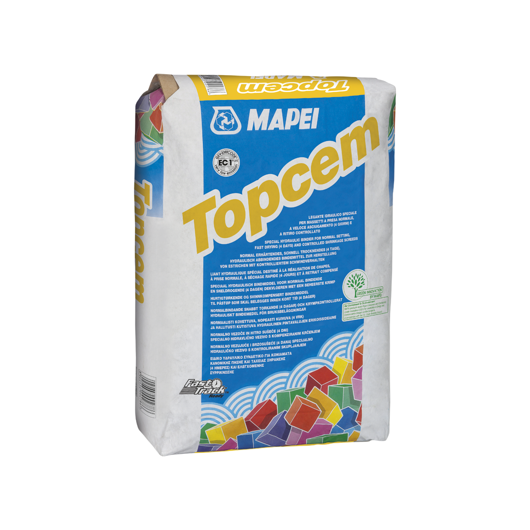 Состав для изготовления стяжки MAPEI Topcem, 20 кг.