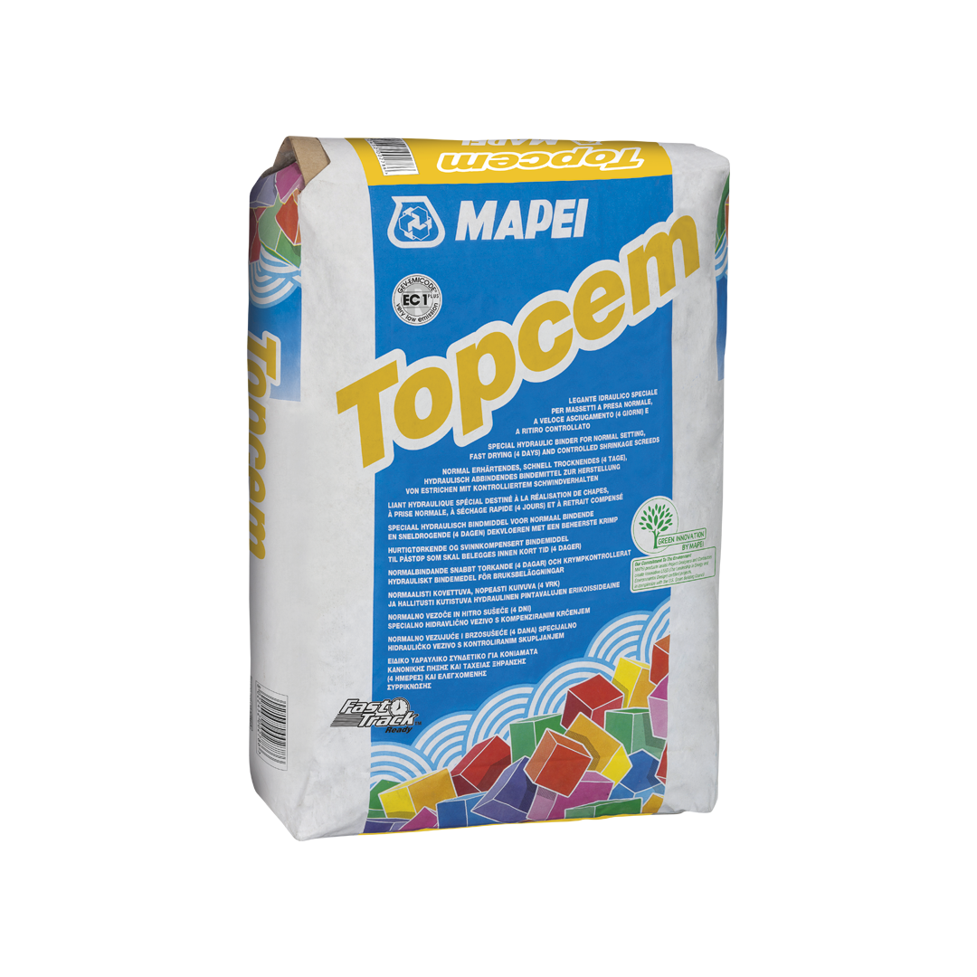 Состав для изготовления стяжки MAPEI Topcem, 20 кг. - фото 1 - id-p95337096