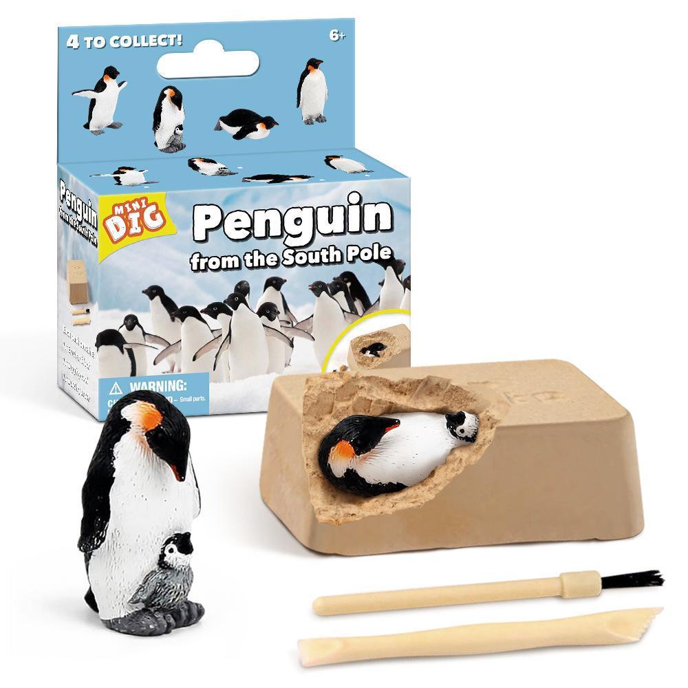 Игрушка пингвин (раскопай его) - фото 2 - id-p154303279