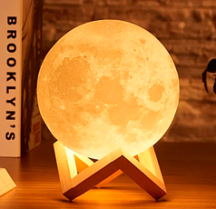 Настольная лампа Луна 3d Мoon light lamp