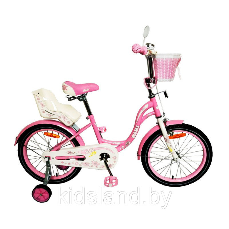 Детский велосипед BIBI Fly 18" (розовый), фото 1