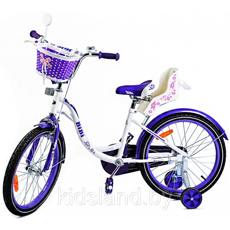 Детский велосипед BIBI Fly 18" (фиолетовый)