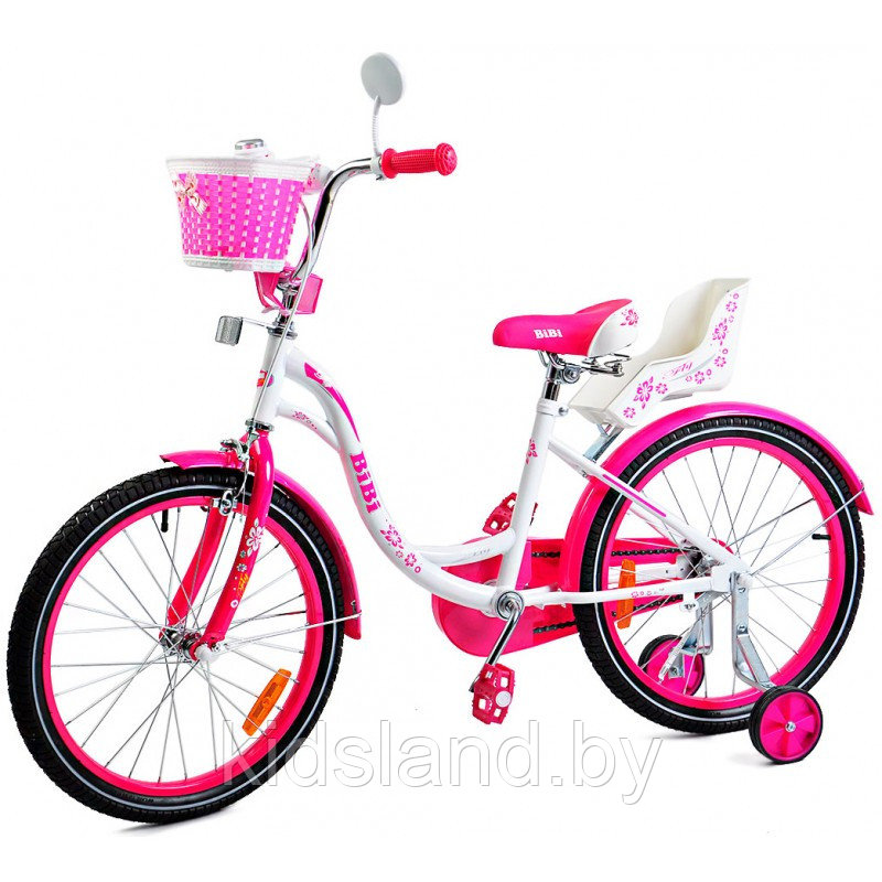 Детский велосипед BIBI Fly 18" (фуксия), фото 1