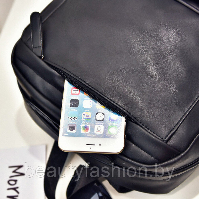 Рюкзак женский модель 388 (черный) - фото 5 - id-p154320980