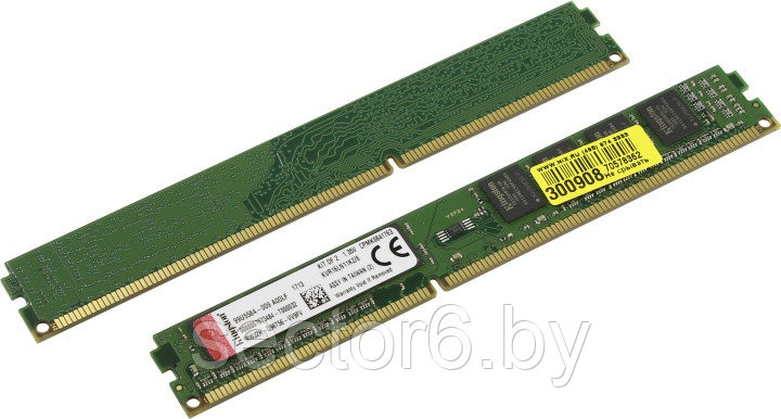 Оперативная память Kingston ValueRAM 8GB DDR3 PC3-12800 (KVR16LN11/8), фото 2