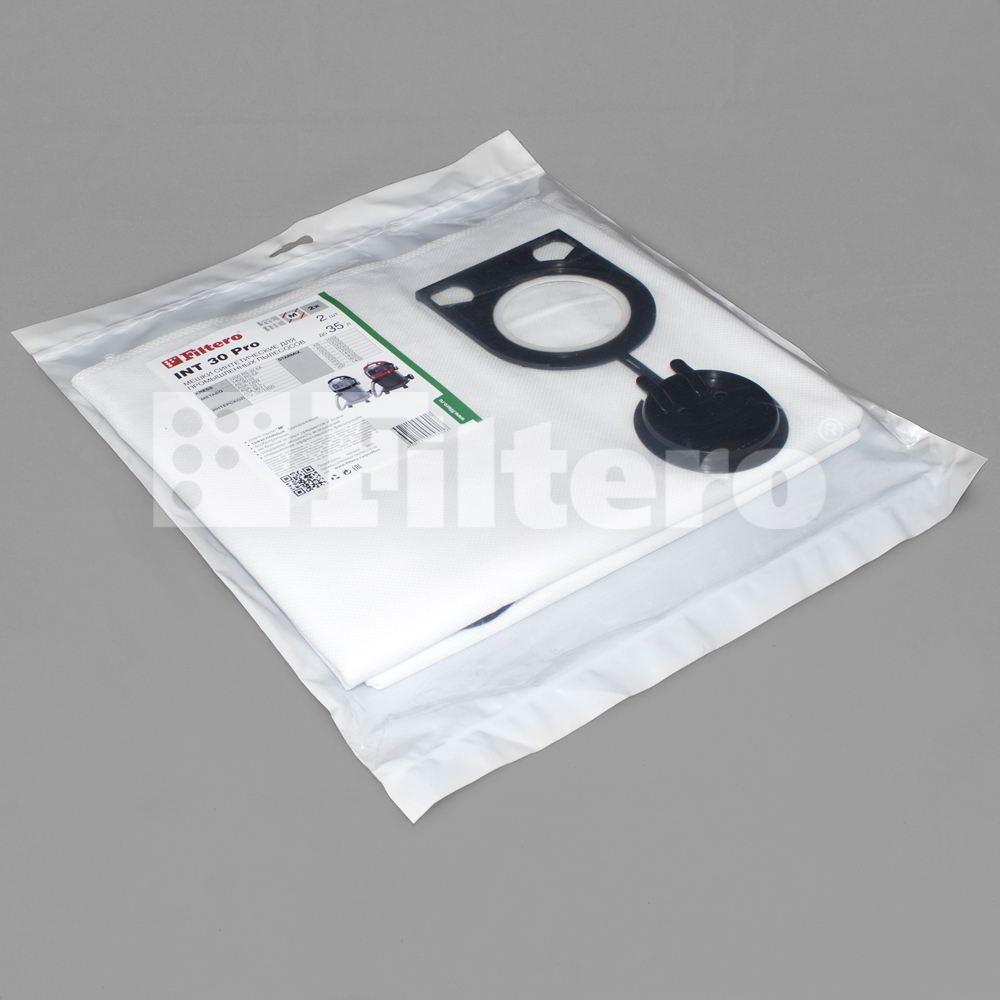 Комплект синтетических мешков (2шт) Filtero INT 30 (2) Pro, для промышленных пылесосов INTERSKOL - фото 3 - id-p154333999