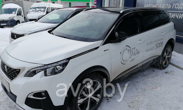 Ветровики Peugeot 5008 2018- / пежо 5008 (Cobra) купить с доставкой по ...