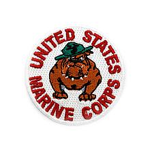Термоаппликация AD1004 MARINE CORPS UNITED STATES (морская служба США)​​​​​​​, 1шт., Hobby&Pro