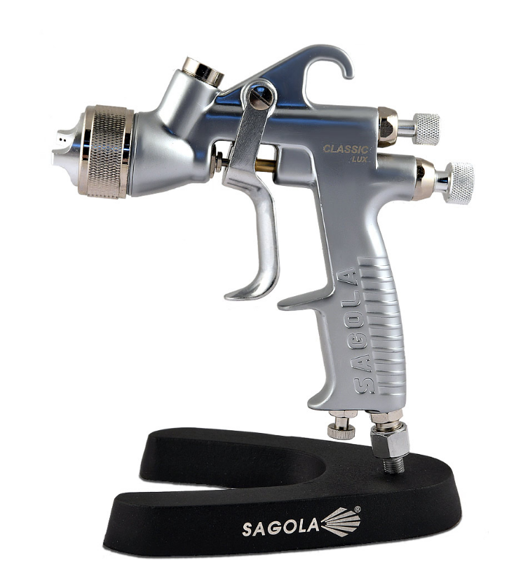 Универсальный краскопульт SAGOLA CLASSIC LUX с воздушной головой 40, дюзой 1.6 - фото 1 - id-p154337282