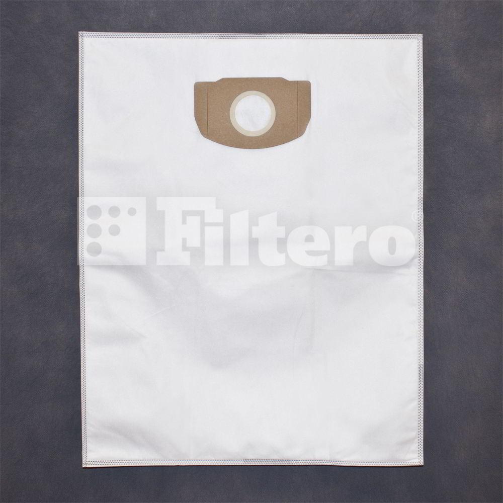 Комплект синтетических мешков (2шт) Filtero KAR 30 (2) Pro, для промышленных пылесосов KARCHER - фото 3 - id-p154337809