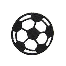 Термоаппликация AD1230 "Футбольный мяч", 1шт., Hobby&Pro