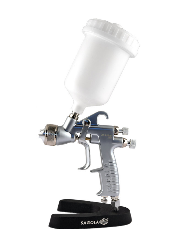 Универсальный краскопульт SAGOLA CLASSIC LUX с воздушной головой 40, дюзой 2.0 - фото 7 - id-p154338931